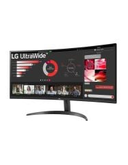 LG UltraWide 34WR50QC-B 34'' 100Hz 5ms WQHD Curved FreeSync Monitör