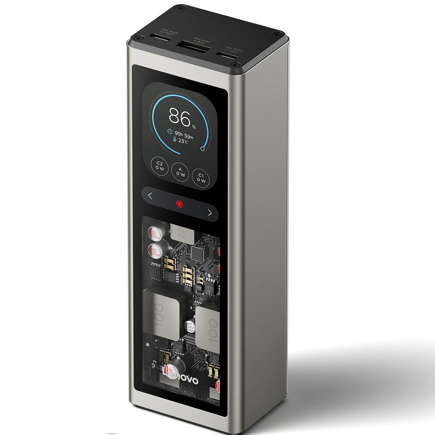 LENOVO ThinkPlus 20.000mAh 140W Taşınabilir Powerbank Siyah QX51S12147