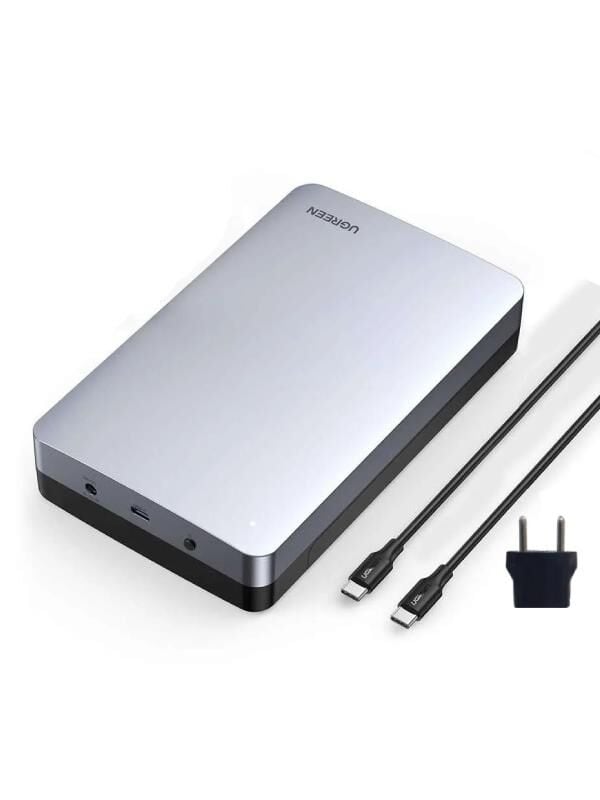 UGREEN 70502 CM301 USB-C 3.1 Gen2 to SATA 3.5''-2.5'' SSD/HDD Hard Disk Kutusu