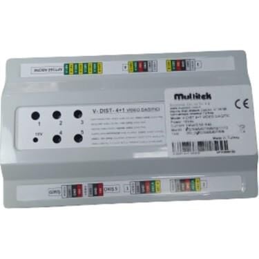 MULTİTEK V-DIST-4+1 Video Dağıtıcı MB-AMP-4+1