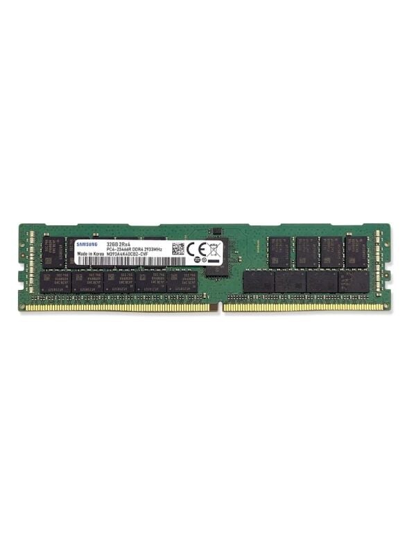SAMSUNG 32GB DDR4 2933MHz PC4-23400 2Rx4 288-Pin REG DIMM ECC Sunucu Ram M393A4K0CB2-CVFBY