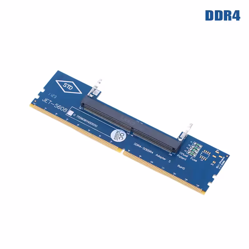 JET-5608 DDR4 Notebook Bellek SO-DIMM to Masaüstü Bellek DIMM Adaptör Kartı JBDD0006-002