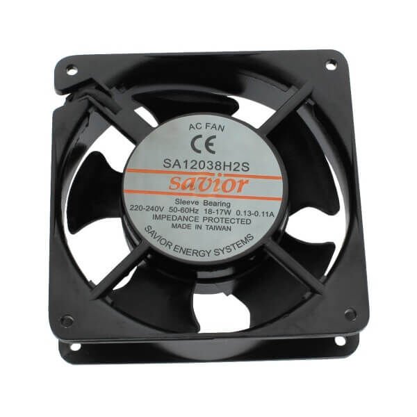 (2.EL) SAVİOR SA12038H1S 18W-17W 110-120 Volt 0.24-0.18 Amper Endüstriyel Fan 120x120x38mm