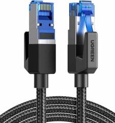 UGREEN 30799 NW153 CAT8 2000MHz Stabil Bant 40GB/s Yüksek Ağ Hızı Ethernet Kablosu Örgülü 15metre