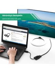 Ugreen 20415 DP109 DisplayPort to VGA Dönüştürücü Adaptör Kablosu 1080P 60Hz