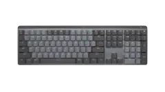 LOGİTECH MX Mechanical Aydınlatmalı Performans Klavyesi İngilizce Q USB Kablosuz Klavye Siyah (920-010765)