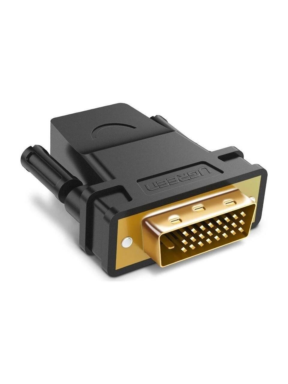 UGREEN 20124 DVI 24+1 to HDMI Dönüştürücü Adaptör 1080P Full HD Desteği Çift Yönlü Veri İletimi