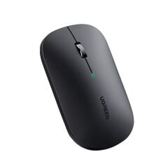 UGREEN 90366 MU001 Dual Mode 4000dpi 2.4GHz Kablosuz ve Bluetooth Sessiz Slim Ay Gölgesi Grisi