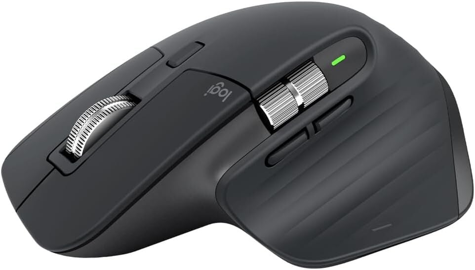 LOGITECH MX Master 3S Performans 8000dpi Optik Sensörlü Sessiz Kablosuz Mouse Siyah (910-006565)