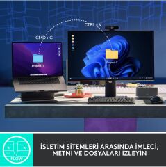 LOGİTECH MX Master 3S Performans 8000dpi Optik Sensörlü Sessiz Kablosuz Mouse Siyah (910-006565)
