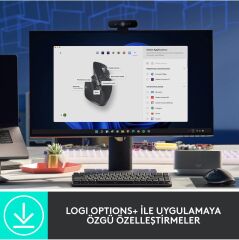 LOGİTECH MX Master 3S Performans 8000dpi Optik Sensörlü Sessiz Kablosuz Mouse Siyah (910-006565)