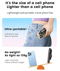 UGREEN 45300 LP848 Tripod Bluetooth Selfie Çubuğu 0.9metre
