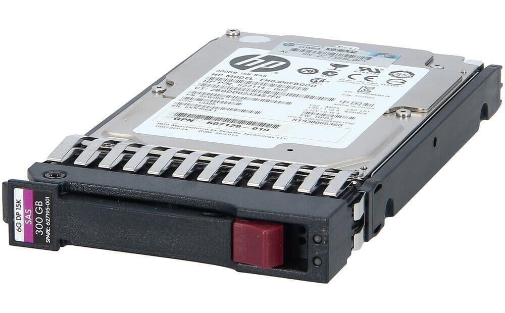 HPE 1TB 7.2K 6G SAS SC 2.5'' Sunucu Harddisk MM1000FBFVR 605832-002 9RZ268-035