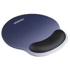 UGREEN 35858 LP668 220x245mm Premium Ergonomik Bilek Desteği Dayanağı Pedi Kaymaz Mavi Siyah Gradyan