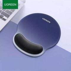 UGREEN 35858 LP668 220x245mm Premium Ergonomik Bilek Desteği Dayanağı Pedi Kaymaz Mavi Siyah Gradyan
