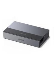 UGREEN 55733 CM800 9 in 1 USB-C to 3xUSB-A Çoklayıcı 1x4K/120Hz DisplayPort 1xRJ45 Gigabit Ethernet 1xSD 1xTF Kart Okuyucu 1xUSB-C PD 100W Şarj Desteği Çok Fonksiyonlu Bağlantı İstasyonu Siyah
