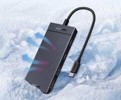 UGREEN 35583 CM806 USB-C to 2xUSB-A 2xUSB-C 3.2 Gen 2 10GB/s Yüksek Hız Dört Bağlantı Noktalı Hub Siyah 0.3metre