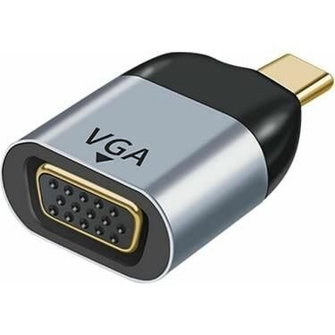 ALFAİS Type-C USB-C to VGA Mini Dönüştürücü 4893 AL4893