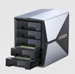 UGREEN 15974 CM646 5 Yuvalı USB-C to 2.5''-3.5'' SATA HDD SSD RAID Disk Dizisi