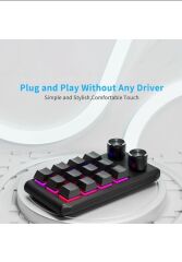 SUNTEK 12 Tuşlu Klavye RGB