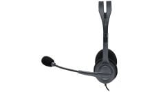Logitech H111 Kablolu Stereo Kulak Üstü Mikrofonlu Kulaklık 3.5mm 2.35 Metre (981-000593)