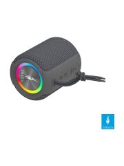 SHAZA SS4506/BK Taşınabilir 8W Ses Çıkışı RGB Bluetooth Hoparlör Gri