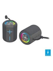 SHAZA SS4506/BK Taşınabilir 8W Ses Çıkışı RGB Bluetooth Hoparlör Gri - 2