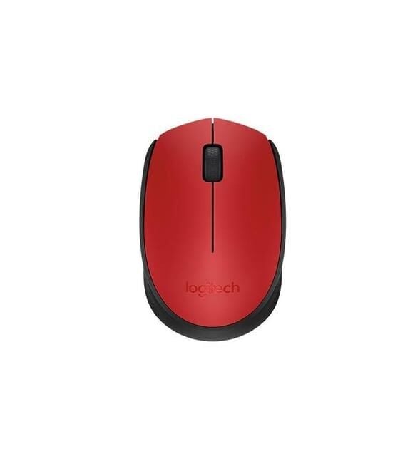 LOGİTECH M171 USB Kablosuz Mouse Kırmızı (910-004641)