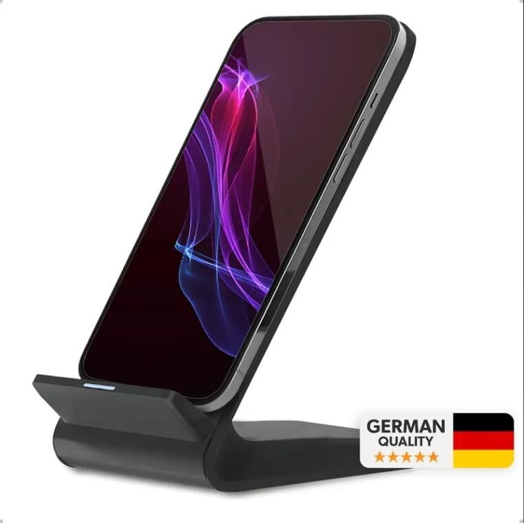 WOYAX by DEJİ WY-02 15W iPhone ve Android Uyumlu Hızlı Wireless Kablosuz Şarj Standı Siyah