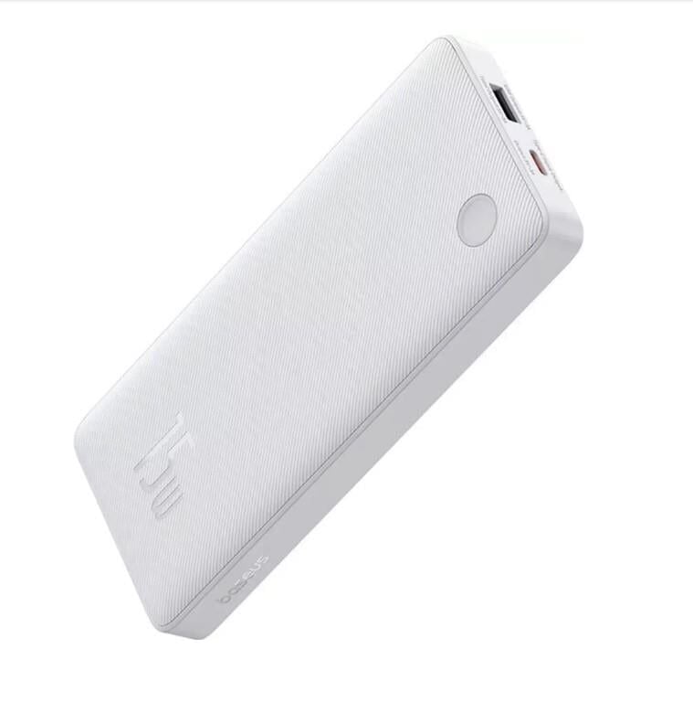 BASEUS Airpow Lite 10.000mAh 15W Taşınabilir Powerbank Moon White P10067500213-00