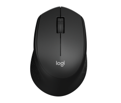 LOGİTECH M330S Sessiz Kablosuz Optik Mouse Siyah (910-006513)