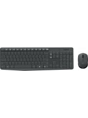 LOGİTECH MK235 USB Kablosuz Q Klavye Mouse Seti Siyah (920-007925)