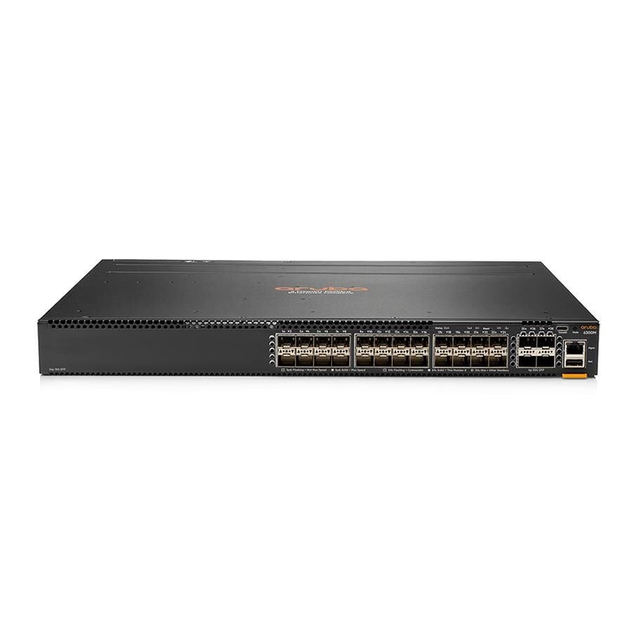 HPE Aruba Networking CX 6300M 24-port SFP+ and 4-port SFP56 Switch JL658A