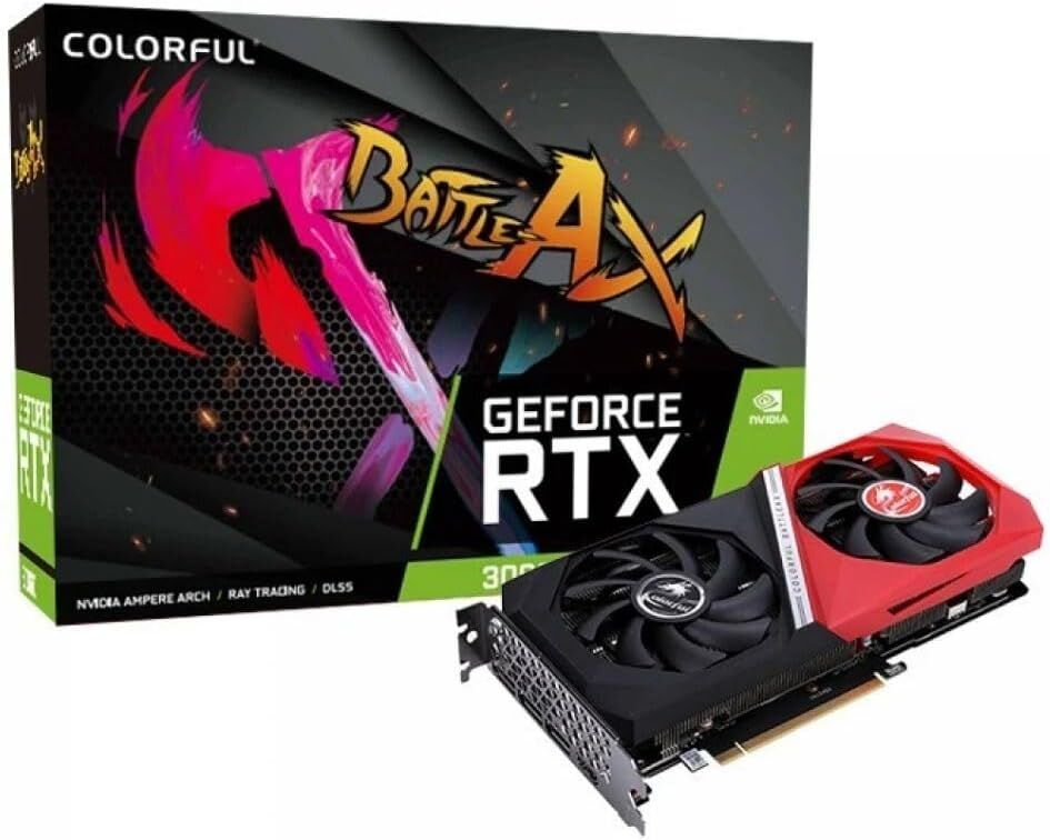 COLORFUL RTX 3060 NB Duo 12G-V2-L-V 192 Bit GDDR6 12 GB Ekran Kartı