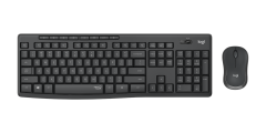 LOGİTECH MK295 USB Kablosuz Q Klavye Mouse Seti Siyah (920-009804)