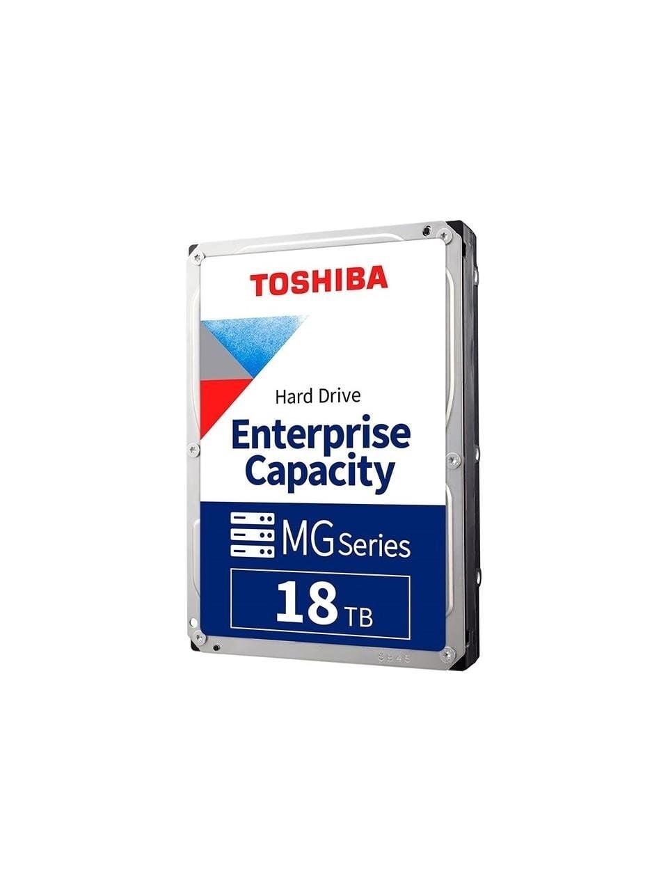 TOSHİBA MG EnterPrise MG512E 18TB 7200rpm 512MB Sata3 550TB/Y 7/24 NAS 3.5'' Harddisk (MG09ACA18TE)