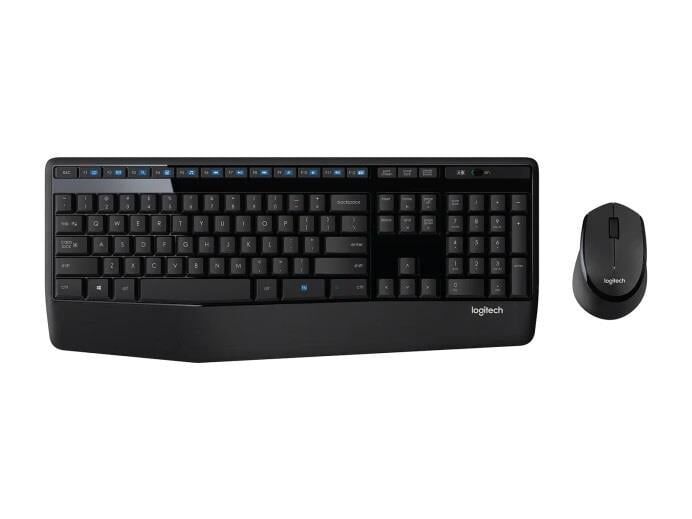 LOGİTECH MK345 Comfort USB Kablosuz Q Klavye Mouse Seti Siyah (920-006514)