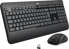 LOGİTECH MK540 Advanced USB Kablosuz Q Klavye Mouse Seti Siyah (920-008687)