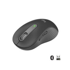 LOGİTECH Signature M650 L Left Büyük Boy Sol El İçin Sessiz Kablosuz Mouse Siyah (910-006239)