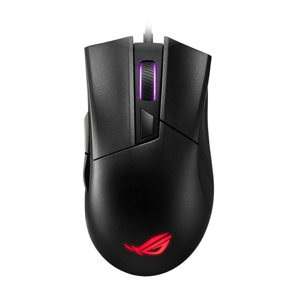 ASUS ROG Gladius II Core P507 RGB Ergonomik Optik Kablolu Oyuncu Mouse Siyah