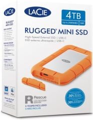 LACİE Rugged Mini 4TB USB-C 3.1 2.5'' Harici Taşınabilir Harddisk STFR4000800 400-8899667 2EUAPA-570