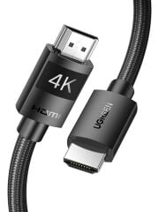 UGREEN 40101 HD119 Örgülü HDMI 2.0 4K 60Hz Görüntü Aktarım Kablosu 2metre Esnek ve Dayanıklı