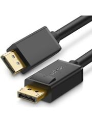 UGREEN 10245 DP102 3D 4K Görüntü Desteği DisplayPort to DisplayPort DP 1.2 Kablosu Siyah 1.5metre