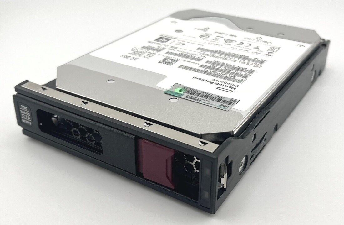 HPE 12TB 7.2K Sata 3.5'' Server Sunucu Harddisk MB012000GYCJL ST12000NM002J P44757-001 P881790-001 2TY133-065