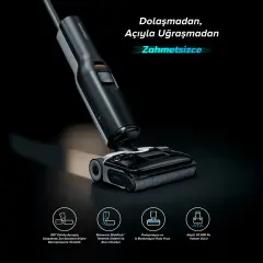ROBOROCK F25 Ace Islak Kuru Şarjlı Dikey Süpürge - 2