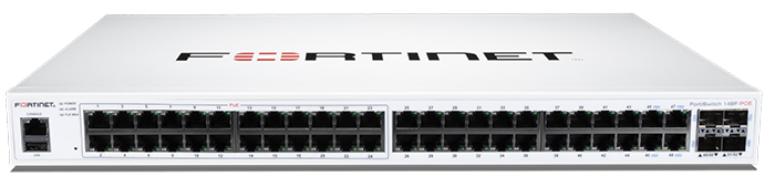 FORTİNET FortiSwitch 148F Layer 2 FortiGate Network Switch FS-148F