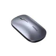 UGREEN 65180 M256 Dual Mode 4000dpi 2.4GHz Kablosuz ve Bluetooth Sessiz Optik Mouse Gri