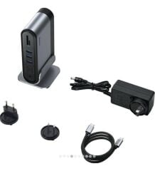 BASEUS Working Station 16 in 1 Çok Fonksiyonlu Type-C HUB Adaptör CAHUB-HG0G - 2