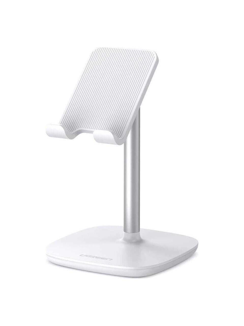 UGREEN 60343 LP177 Ayarlanabilir Açı Masaüstü Telefon Standı Beyaz Şarj İçin Boşluklu Tasarım Sağlam ve Dayanıklı