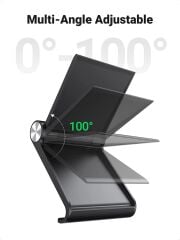 UGREEN 50747 LP106 Çok Açılı Ayarlanabilir Masaüstü Telefon Standı Siyah Hafif ve Kompakt
